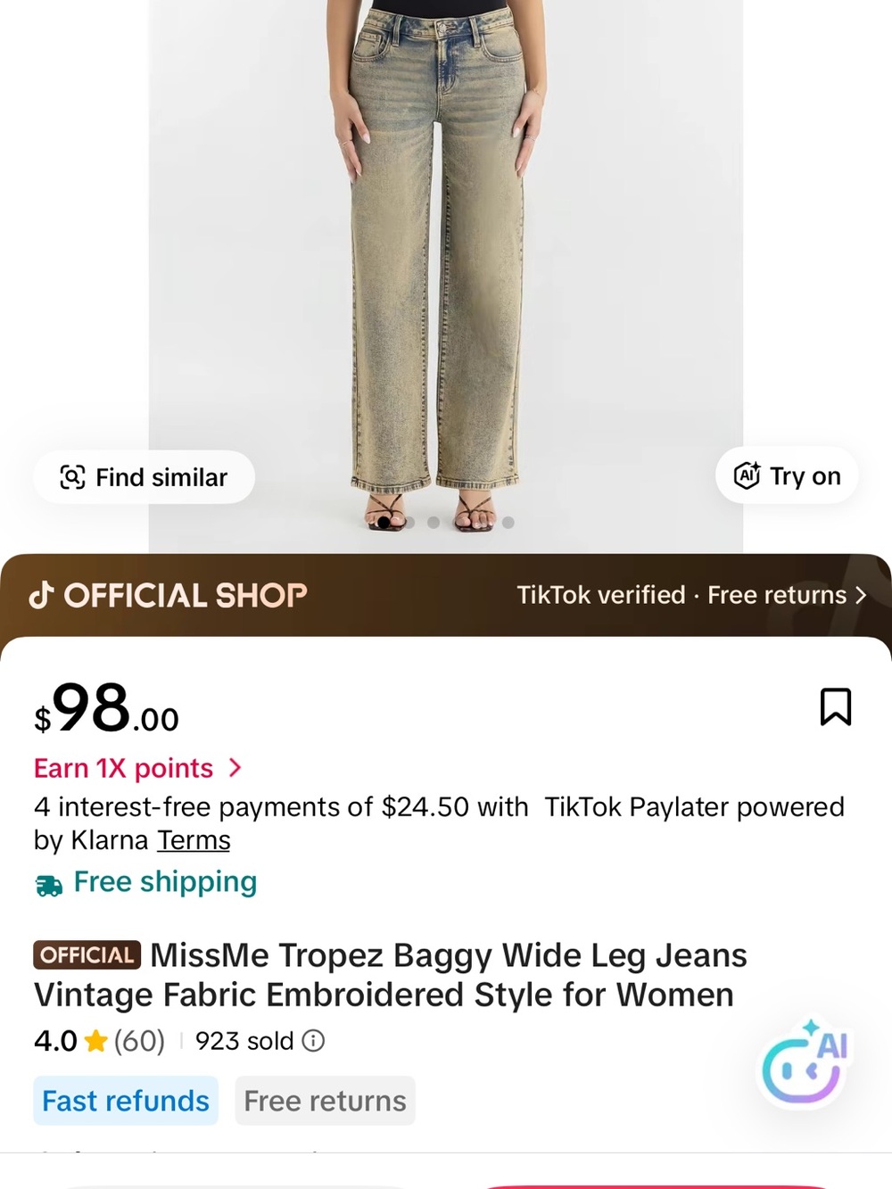 Miss Me Women’s Jeans - Picture 8 of 8